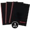 Black N Red Notebook, 11X8.5, 3Pk JDK400123488 - alternate 2